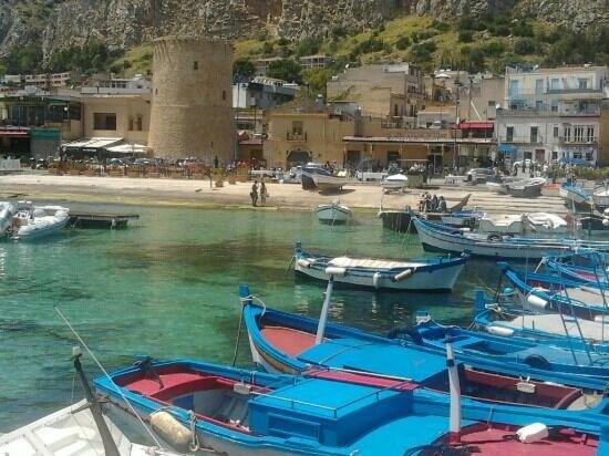 Casa Viola Elegante E Sul Mare Di Mondello Palermo Exterior foto